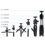 PULUZ Mini VLOG Live Stabilizer Stand Tripod with Phone Clamp for Smartphones, Mini VLOG Live Stabilizer(Blue), Mini VLOG Live Stabilizer(Red)