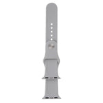 For Apple Watch Sport 42mm High-performance Longer Rubber Sport Watch Band with Pin-and-tuck Closure