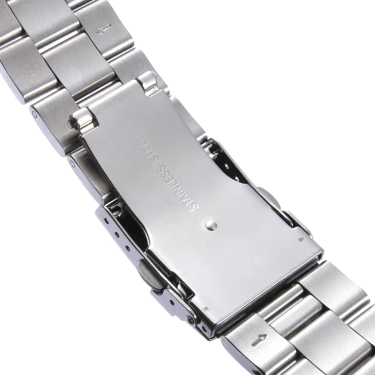 For Apple Watch 38mm Stainless Steel Classic Buckle Watch Band
