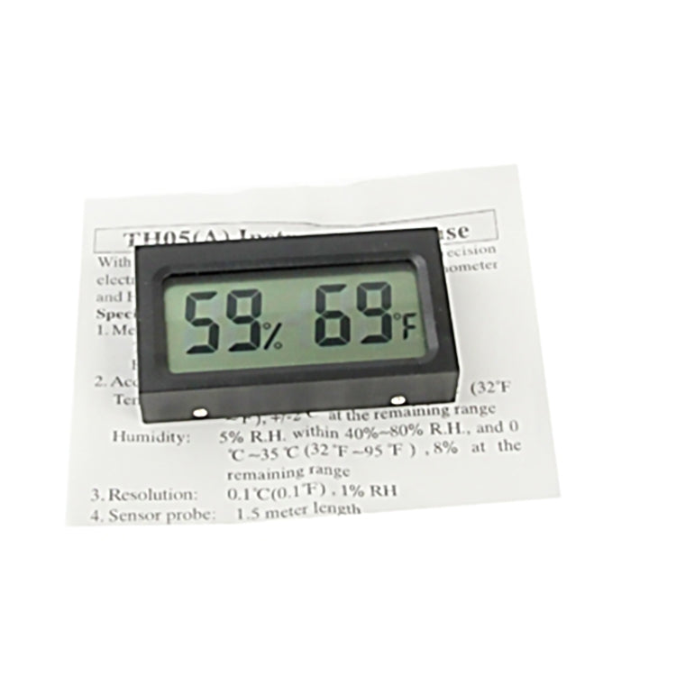 Mini LCD Indoor Digital Thermometer Humidity, TH05A Fahrenheit Display, TH05 Centigrade Display