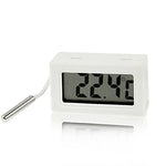 Mini LCD Indoor Digital Thermometer , White, LCD Thermometer