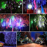 17 LED Light-emitting Lights Stick for Christmas, 8PCS 30cm/Blue, 8PCS 30cm/White