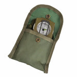 GoldGood DC60-2A Outdoor Multi-function Military Travel Geology Pocket Prismatic American Compass with Luminous Display(Army Green), DC60