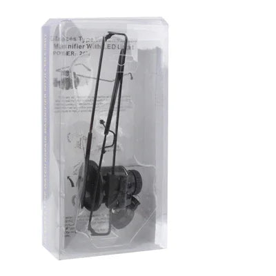 20X Glasses Type Watch Repair Magnifier with LED Light, 9892A