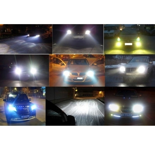 2 PCS H7 12V / 55W / 4300K / 2100lm Xenon Car Headlight Bulbs, Warm White, H7