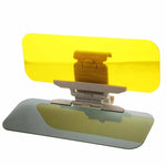 2 in 1 HD Car Anti-Glare Dazzling Goggle Day Night Vision Driving Mirror Sun Visors, Sun Visors