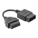 9 Pin to 16 Pin OBDII Diagnostic Cable for Subaru, 9 Pin to 16 Pin