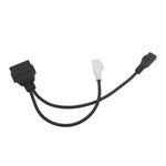 2 x 2 Pin to 16 Pin OBDII Diagnostic Cable for Audi, 2 x 2 Pin to 16 Pin