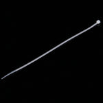 500 PCS 3 x 150mm Self-Locking Nylon Cable Wire Zip Ties, 3mm x 150mm White