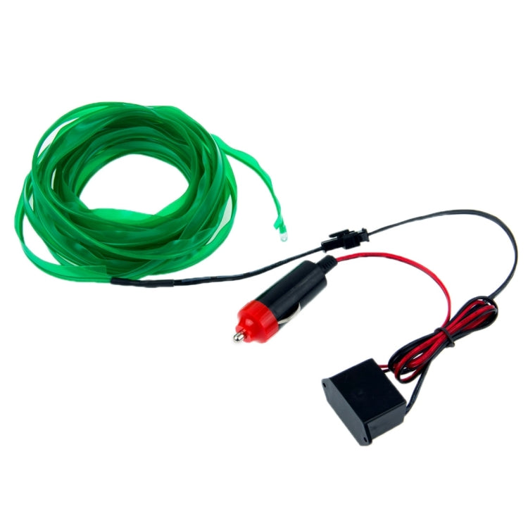 Waterproof Flat Flexible Car Strip Light with Driver for Car Decoration, Length: 5m, 5M