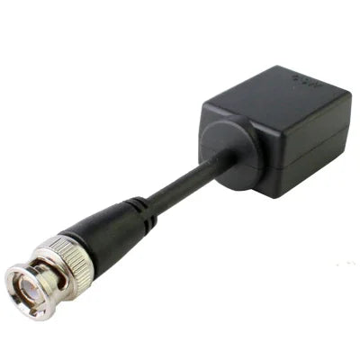 2 PCS Passive Video Balun CCTV Network UTP BNC