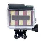 Case Sticker for GoPro HERO3+ /3, US Flag, AU Flag, Brazil Flag