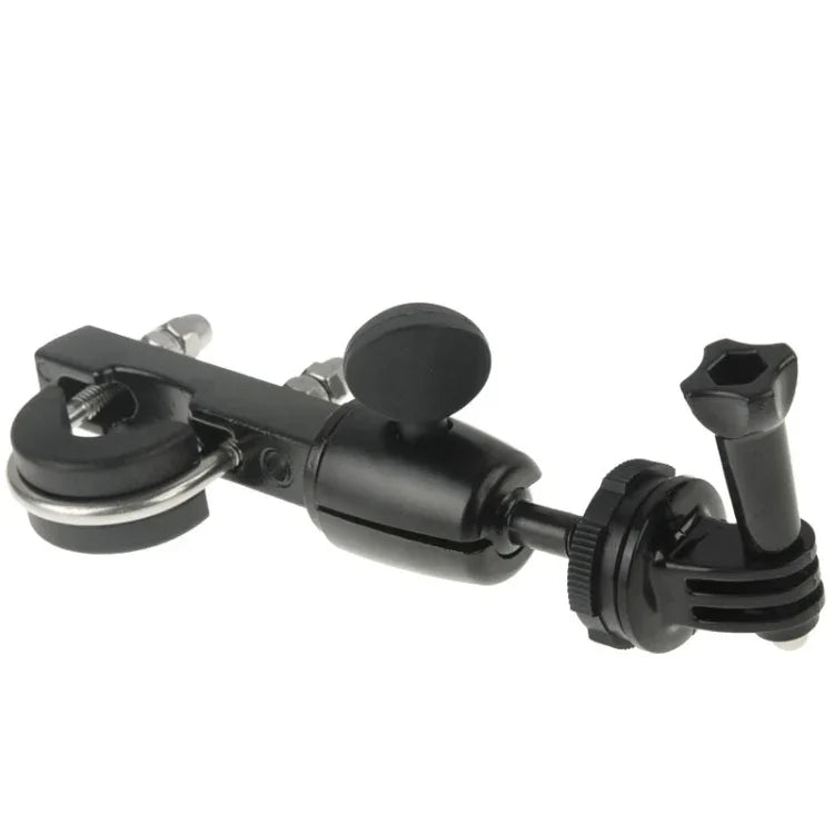 Handlebar Seatpost Big Pole Mount Bike Moto Bicycle Clamp with Tripod Mount Adapter & Screw for GoPro, Insta360, DJI and Other Action Cameras, Moto Bicycle Clamp