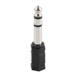 6.35mm Male to 3.5mm Stereo Jack Adaptor Socket Adapter, 6.35mm Male to 3.5mm Female