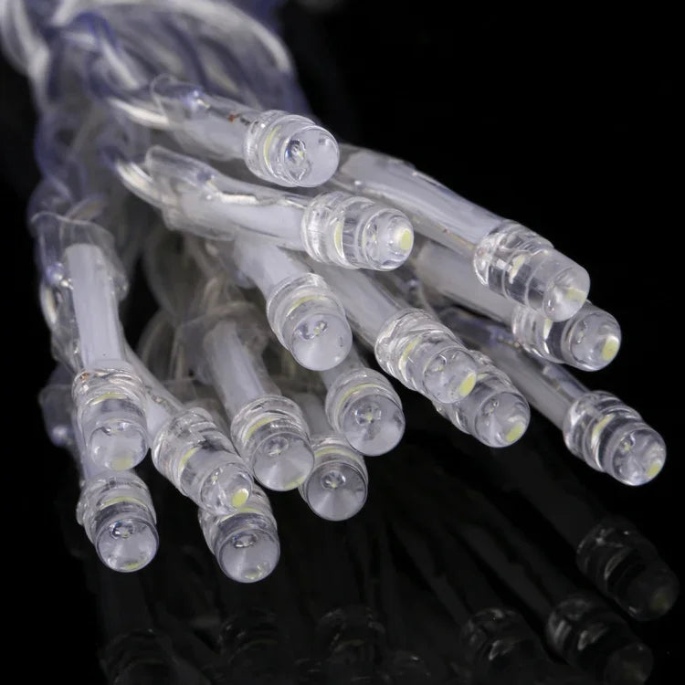 For Christmas Party, 20 LED 2-Mode Flash, Battery Powered, 2m Warm White, 2m  White Light