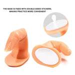 DIY Acrylic Practice Fake Finger Model Nail Art False Tips Training Display Tool (5pcs in one packaging, the price is for 5pcs)