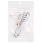 Noodle Style 3.5mm Jack Earphone Cable for iPhone 5 / iPhone 4 & 4S / 3GS / 3G / iPad 4 / iPad mini / mini 2 Retina / New iPad / iPad 2 / iTouch / MP3, Length: 1m
