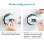 Helping Handle Bathroom Sty Grip Handle Bathtub Shower, Random Color Delivery, Grip Handle Bathtub Shower