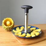 LsCook Pineapple Corer Slicer, Pineapple Corer Slicer  (Silver)