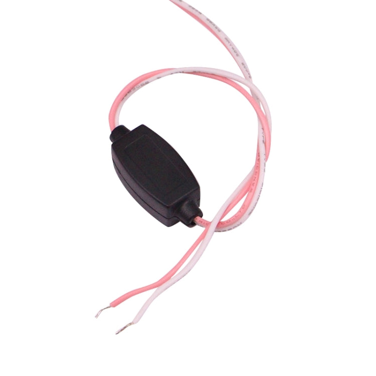 70mm 5W 180LM Angel Eyes Circles Car Headlight COB LED Lights for Vehicles, DC 12-24V, 70mm Blue Light, 70mm White Light
