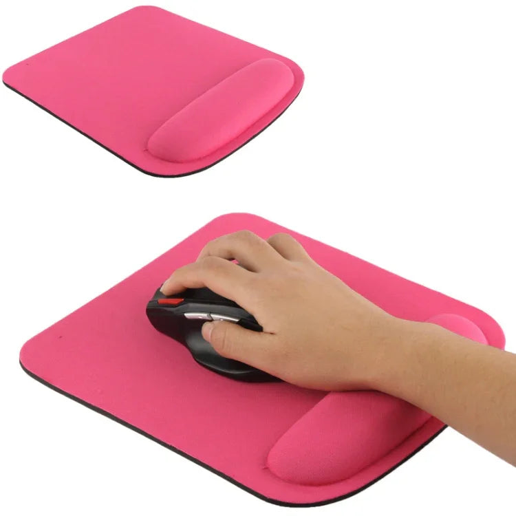 Cloth Gel Wrist Rest Mouse Pad, Rectangle