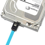 7 Pin SATA 3.0 Female to 7 Pin SATA 3.0 Female HDD Data Cable, Length: 50cm