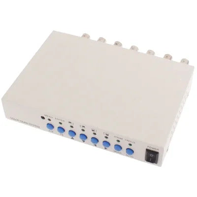 CCTV Color Quad Security Video 4 Channel Processor Divider(White), 4 Channel Processor