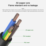 EU Power Cord, Cable Length: 1.2m, 1.2m