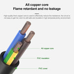 1.2m 2 Prong Style US Notebook Power Cord, US Plug, Length:1.2m