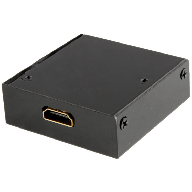 HD 1080P HDMI Mini VGA to HDMI Scaler Box Audio Video Digital Converter Adapter for PC / HDTV, HD 1080P