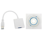 USB 3.0 to VGA Multi-display Adapter Converter External Video Graphic Card, USB 3.0