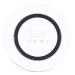 Universal QI Standard Round Wireless Charging Pad (White + Red), White + Black, Black + Blue, Black + Red, White, Black + White, Black + Orange, Grey+Black, White + Red