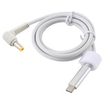 USB-C / Type-C to 5.5 x 2.5mm Laptop Power Charging Cable, Cable Length: about 1.5m, Type-C to 5.5 x 2.5mm(Elbow)