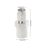 Both Male FME SMA Plug RF Connector Coaxial Cable Adapter