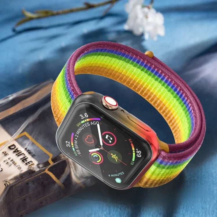 For Apple Watch Series 4/5/6 & Watch SE 1/2/3 44mm Gradient All-inclusive TPU Protective Case, For Apple Watch Series 5 & 4 44mm