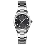 SKmei 1620 Delicate Rhinestone Creative Casual Waterproof Quartz Women Watch Steel Strap Watch