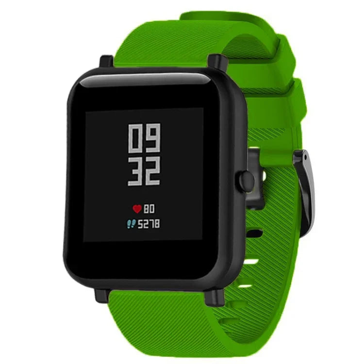 20mm For Huami Amazfit GTS / Samsung Galaxy Watch Active 2 / Gear Sport Silicone Strap