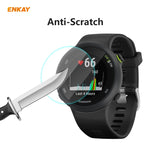 ENKAY Hat-Prince 0.2mm 9H 2.15D Curved Edge Tempered Glass Screen Protector  Watch Film, For Garmin Forerunner 45 / 45S, For Garmin Forerunner 735 / 735XT, For Garmin Instinct Tactical, For Garmin Approach S62, For Garmin Swim 2