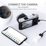 FA-STAR ZS-KL21826 8 Pin to USB 3.0 OTG Adapter, Supports IOS 13 and Above