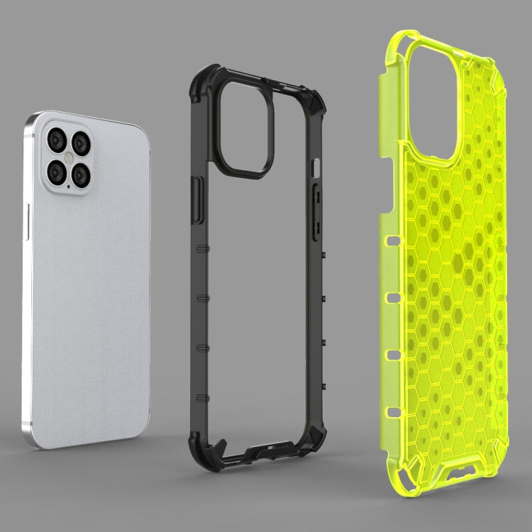 For iPhone 12 Pro Max 6.7 inch Shockproof Honeycomb PC + TPU Case, For iPhone 12 Pro Max