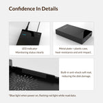 ORICO 3599U3 2.5 / 3.5-Inch Portable Hard-Drive Enclosure, EU Plug, EU Plug