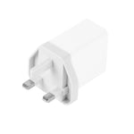 SDC-30W 30W QC 3.0 USB + 2.4A Dual USB 2.0 Ports Mobile Phone Tablet PC Universal Quick Charger Travel Charger, UK Plug, UK Plug