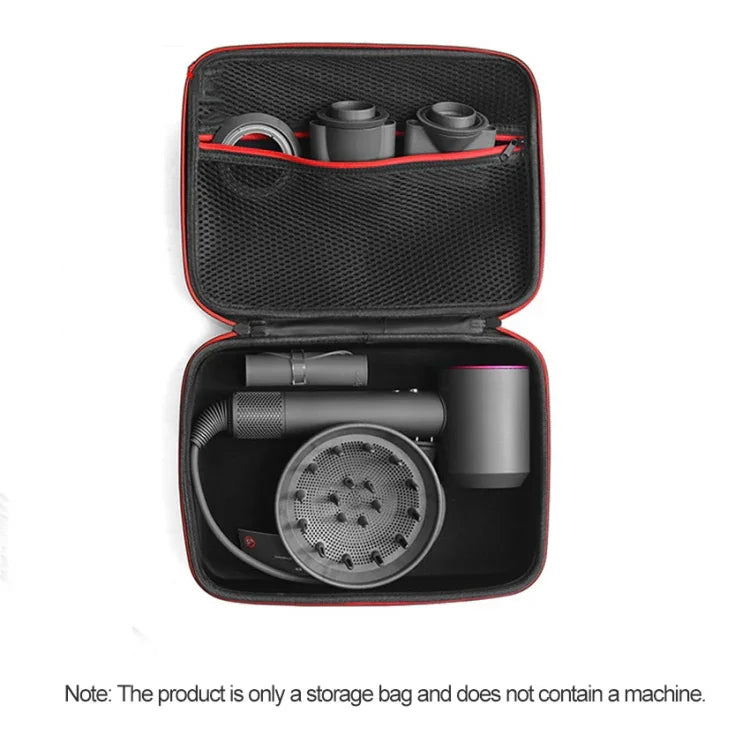 Carbon Fiber Waterproof Hard Shell Storage Bag for Dyson Supersonic DH01 / DH03 Hair Dryer, For Dyson DH01 / DH03