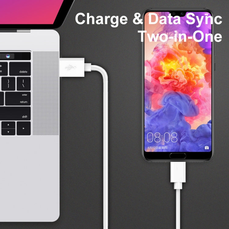 LZ-023 18W  QC3.0 USB Portable Travel Charger + 3A USB toType-C Data Cable, US Plug, Type-C Data Cable, US Plug