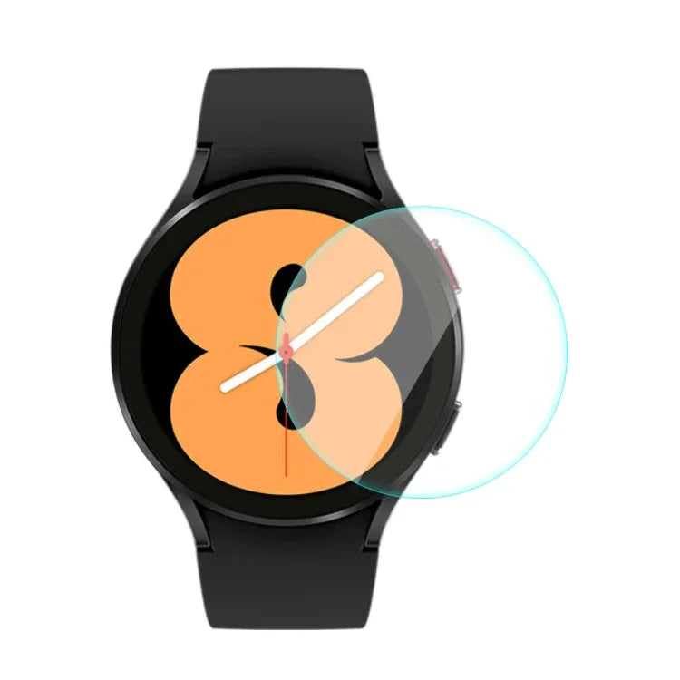 ENKAY Hat-Prince Full Coverage Transparent Soft Case TPU HD Clear Cover + Tempered Glass Protector, For Samsung Galaxy Watch4 Classic 42mm, For Samsung Watch4 Classic 46mm