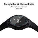 For Samsung Galaxy Watch4 Classic 46mm ENKAY Hat-Prince 0.2mm 9H 2.15D Curved Edge Tempered Glass Screen Protector Watch Film, 1 PCS, 2 PCS, 5 PCS, 10 PCS