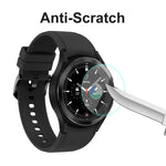 For Samsung Galaxy Watch4 Classic 46mm ENKAY Hat-Prince 0.2mm 9H 2.15D Curved Edge Tempered Glass Screen Protector Watch Film, 1 PCS, 2 PCS, 5 PCS, 10 PCS