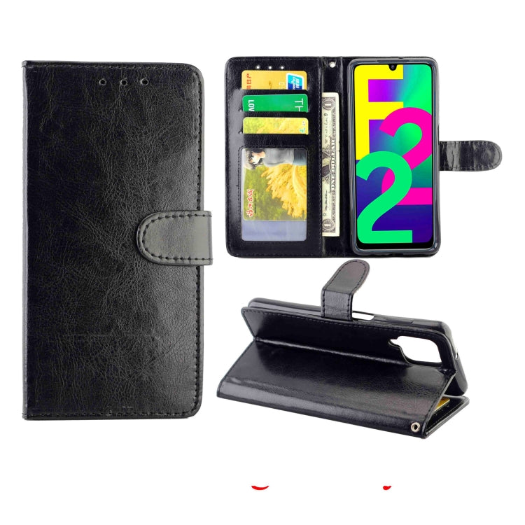 Crazy Horse Texture Leather Horizontal Flip Protective Case with Holder & Card Slots & Wallet & Photo Frame, For Honor Play 20, For OPPO Reno6 4G, For Samsung Galaxy F22, For iPhone 13 mini, For iPhone 13, For iPhone 13 Pro, For iPhone 13 Pro Max