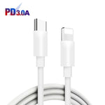 002 40W Dual Port PD / Type-C Fast Charger with USB-C to 8 Pin Data Cable, EU Plug, EU Plug + Type-C to 8 Pin Cable