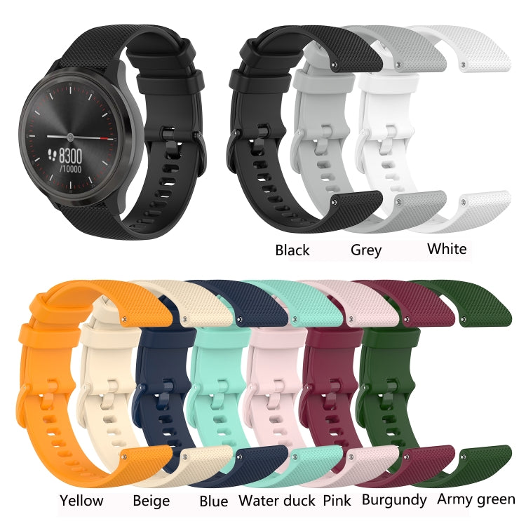 Checkered Silicone Strap, For Amazfit GTS 3, For Amazfit GTS 2E, For Amazfit GTS 2 mini, For Amazfit GTS 2
